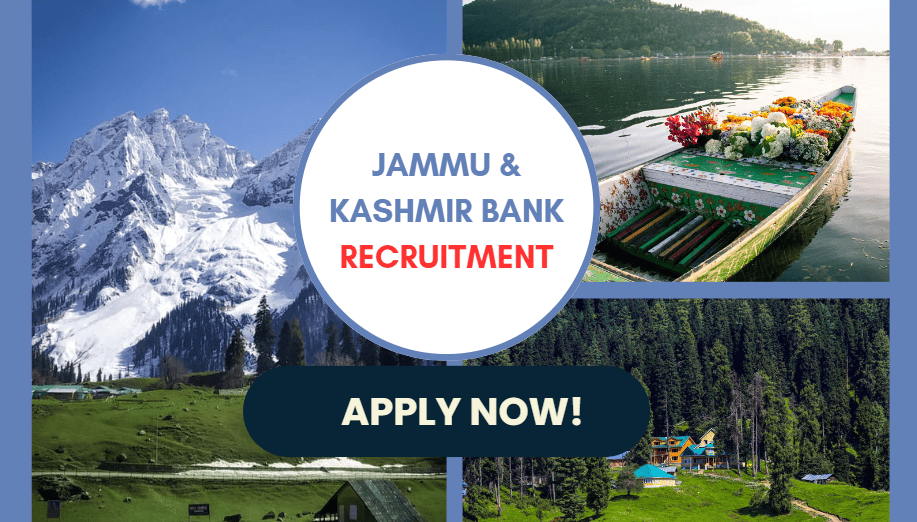 Jammu & Kashmir Bank Recruitment 2024