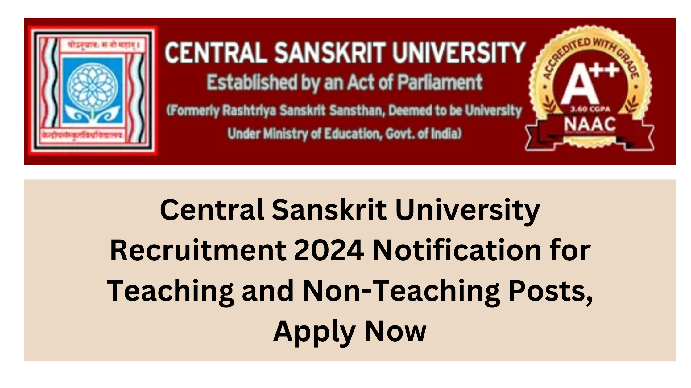 Central Sanskrit University