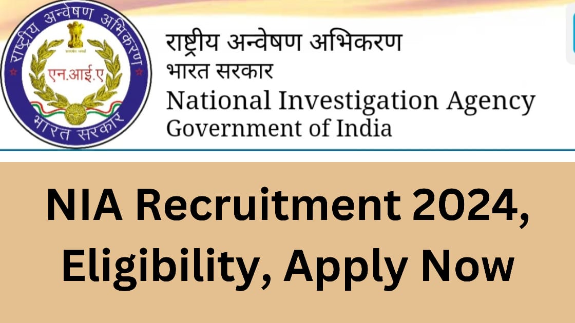 NIA Recruitment